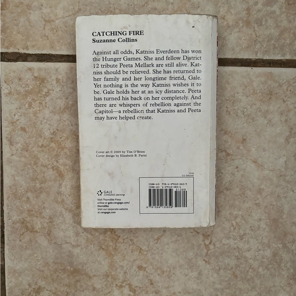 Catching Fire Book - Picture 2 of 3